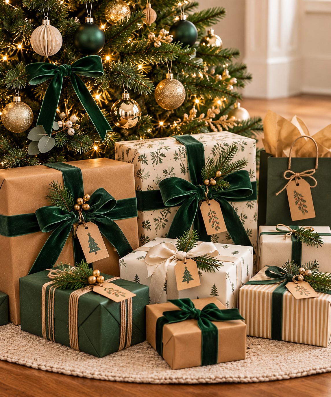 Create a Beautiful Pile Under the Tree