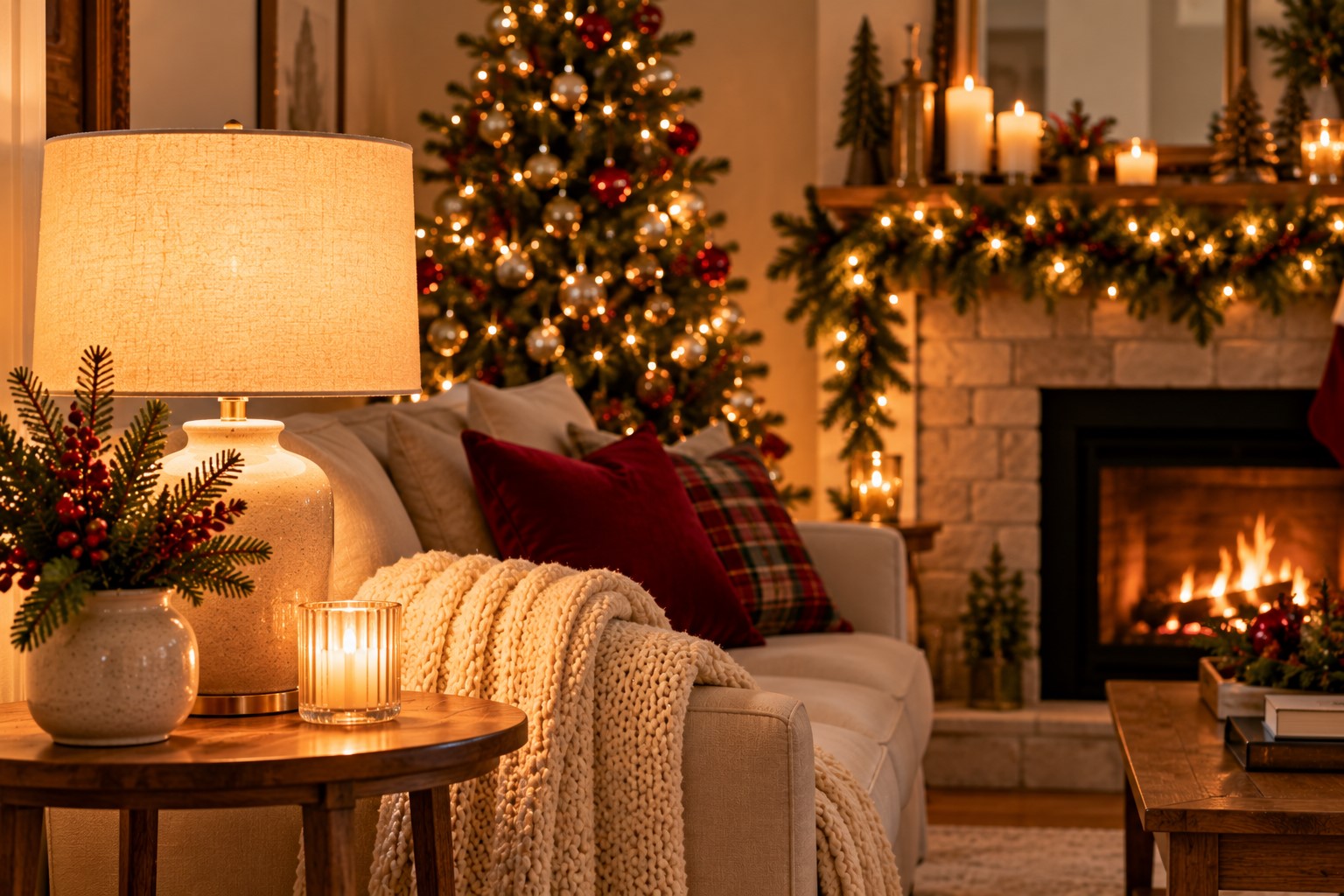 Create a Warm Christmas Lighting Layer
