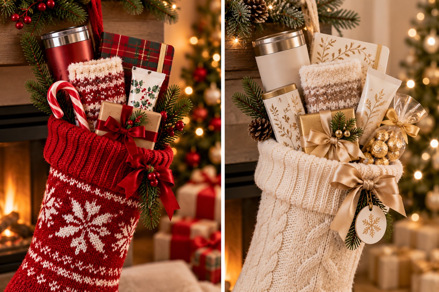 Give the Stocking a Simple Color Theme