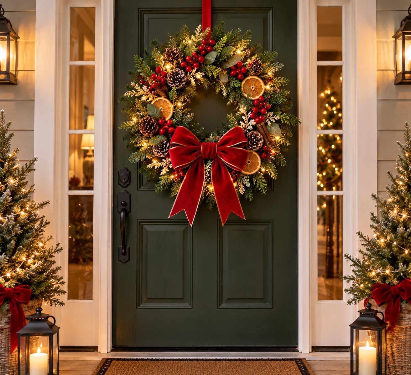 Hang the Wreath Safely