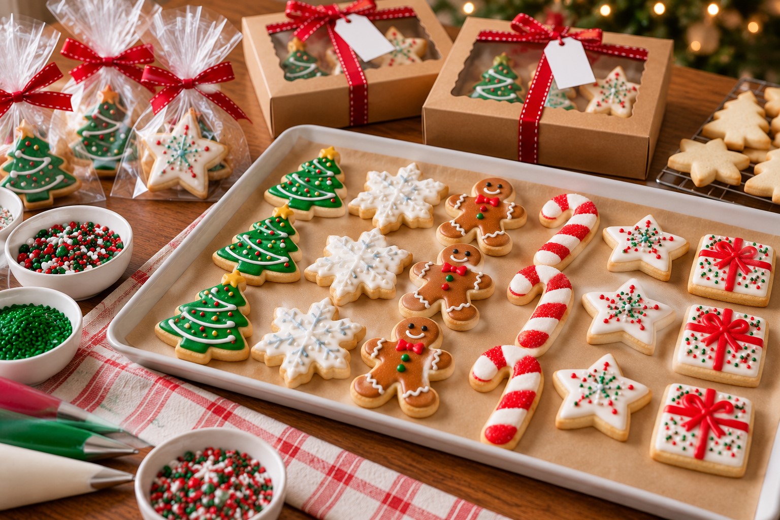Keep Finished Cookies Organized