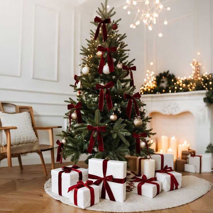Keep the Mantel and Tree From Competing