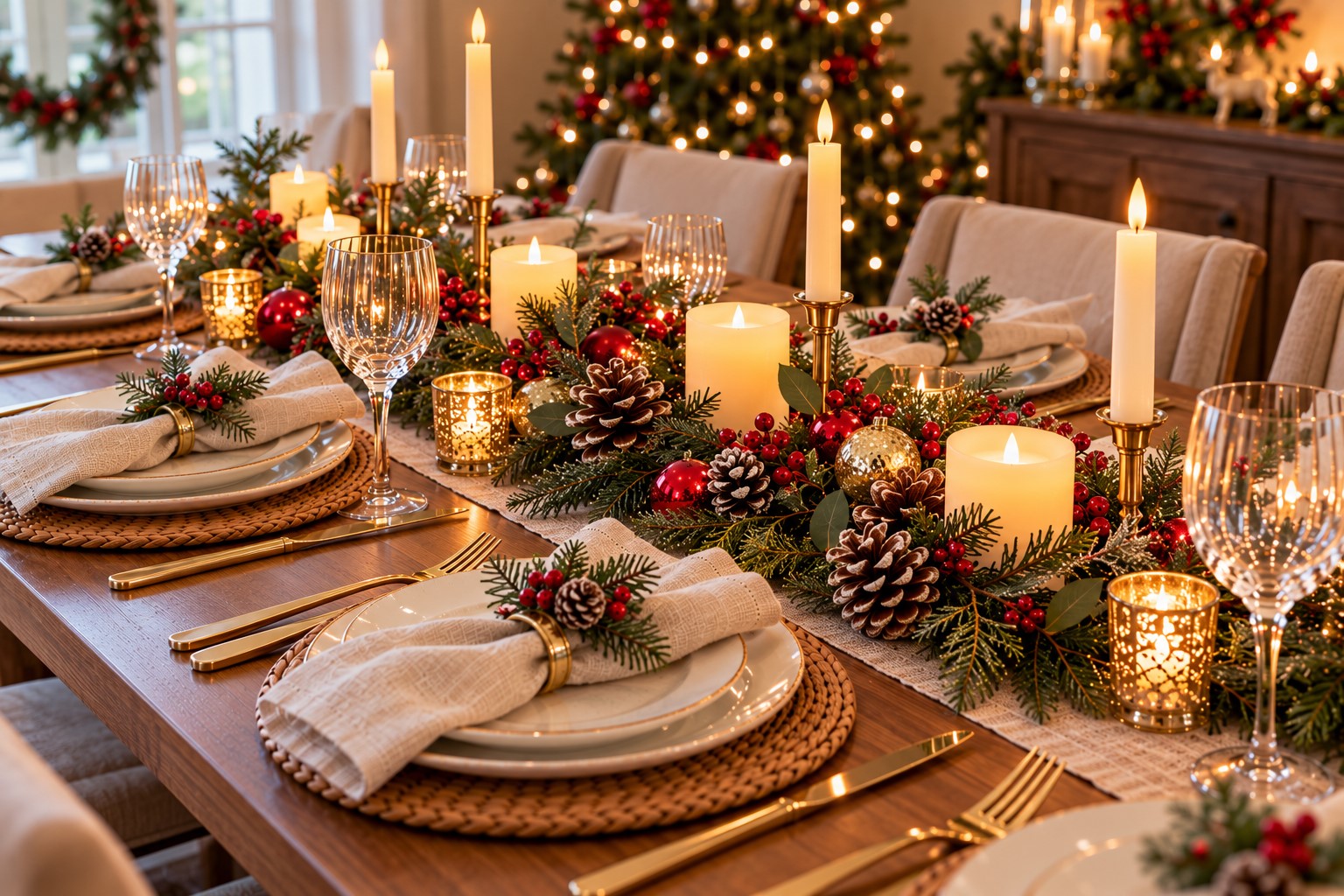 Let Candlelight Do Some of the Decorating