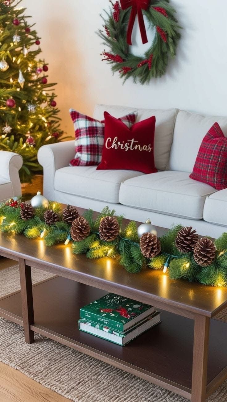 Let the Sofa Do Some of the Decorating