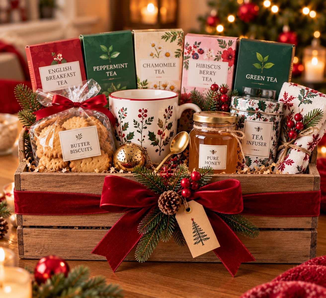 Tea Lover's Gift Basket