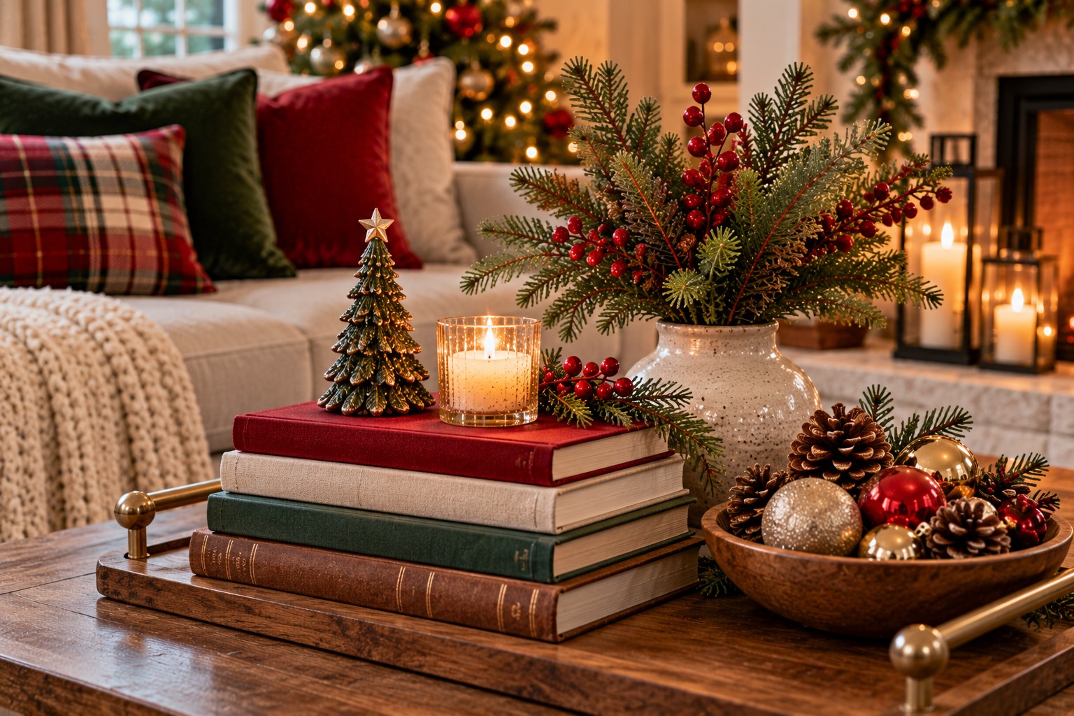 Use Books as Part of the Decor