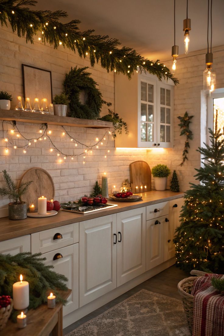 Use Lighting to Create the Christmas Mood